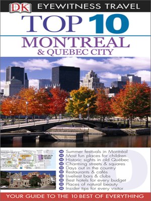 cover image of Montreal &Quebec City